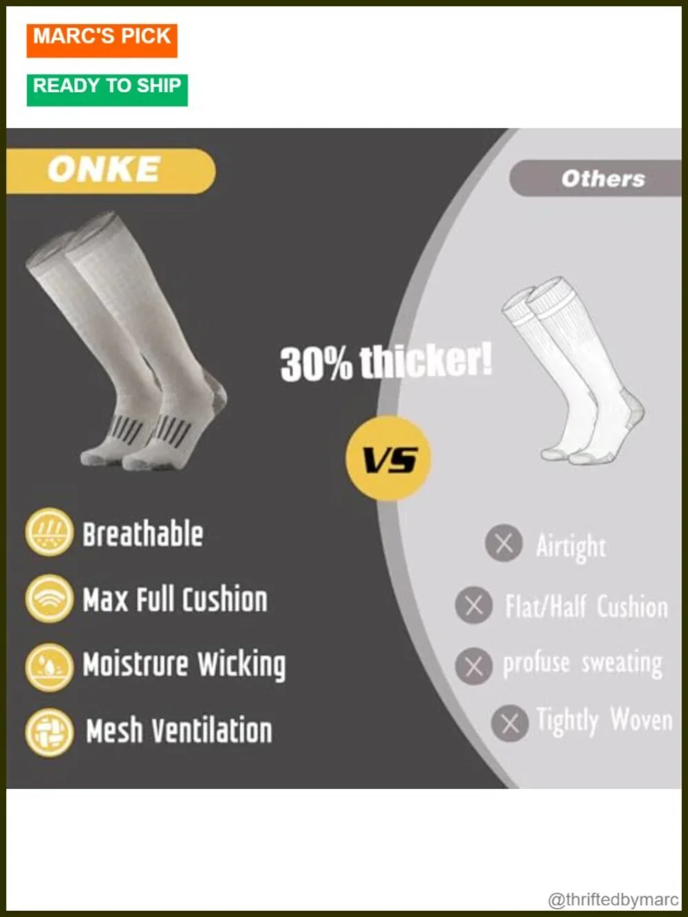 Knee High Socks for Men Heavy Duty Work Cotton Polyester Spandex Full Cushion